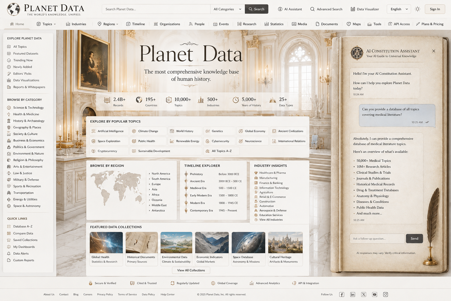 Planet Data Platform